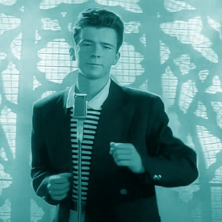 کاور اهنگ Never Gonna Give You Up Slowed...