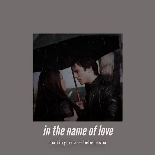 کاور اهنگ In The Name Of Love Slowed از Martin Garrix and Bebe Rexha